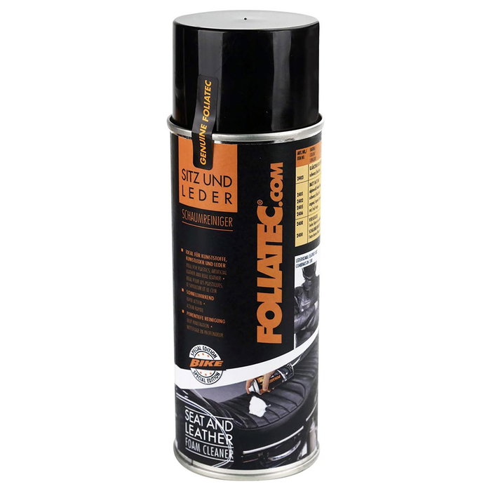 Foliatec FO2400 Spray Mousse Nettoyant pour Cuir - 400 ml - Pour intérieur et extérieur véhicule Foliatec FO2400 Spray Mousse Nettoyant pour Cuir - 400 ml - Pour intérieur et extérieur véhicule