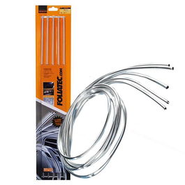 Foliatec Bandes Adhésives Chromées 5 Pièces L 100 cm FO33267