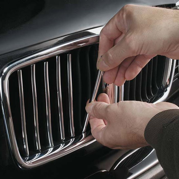 Foliatec Bandes Adhésives Chromées 5 Pièces L 100 cm FO33267