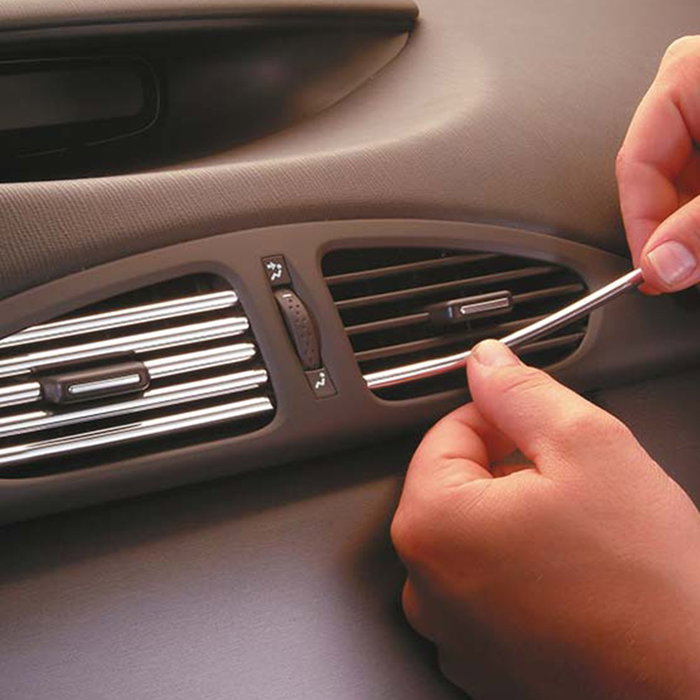 Foliatec Bandes Adhésives Chromées 5 Pièces L 100 cm FO33267