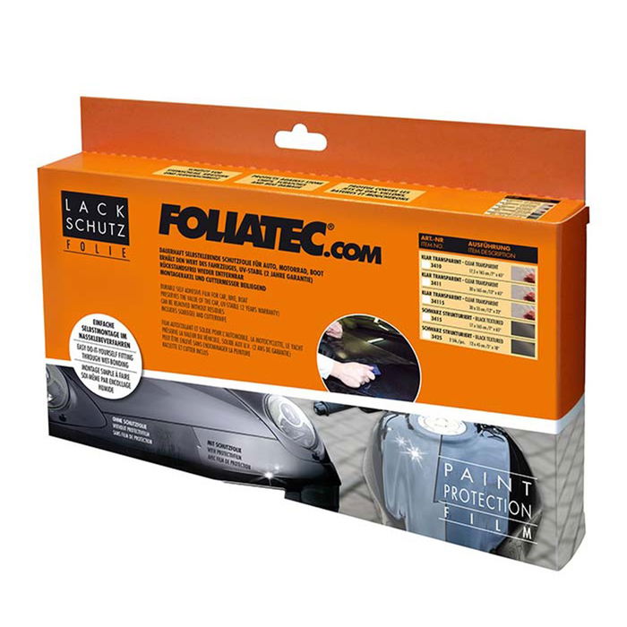 Foliatec Film De Protection De Peinture Transparent 30 X 165 cm 1 Pièce FO3411