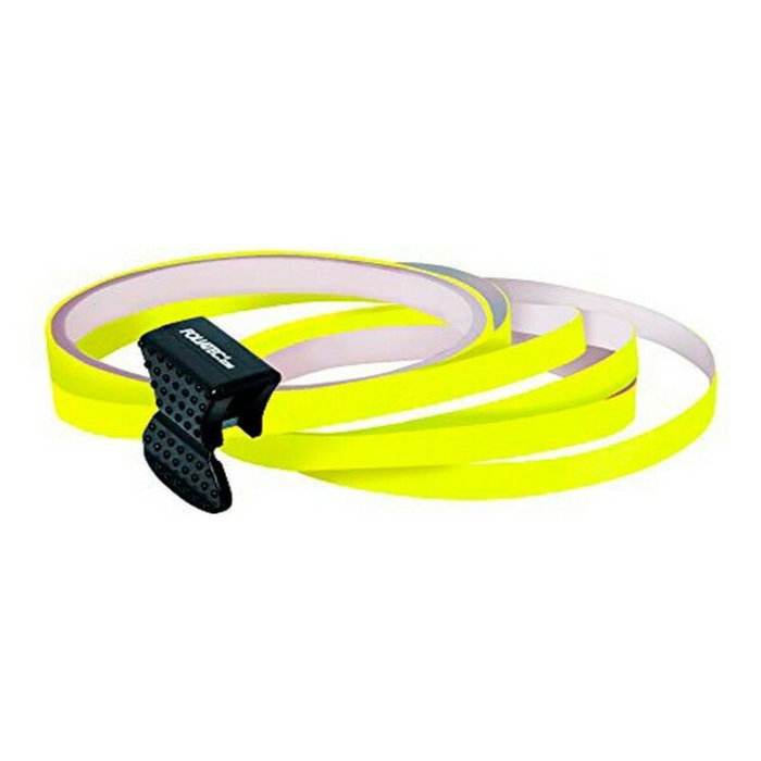 Foliatec Kit de striping de jante Jaune 8,6 m x 6 mm avec aide de montage
