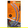 Foliatec FO34443 Pin Striping Racing Bleu 14 Bandes 7 mm X 41 cm Jante Velo