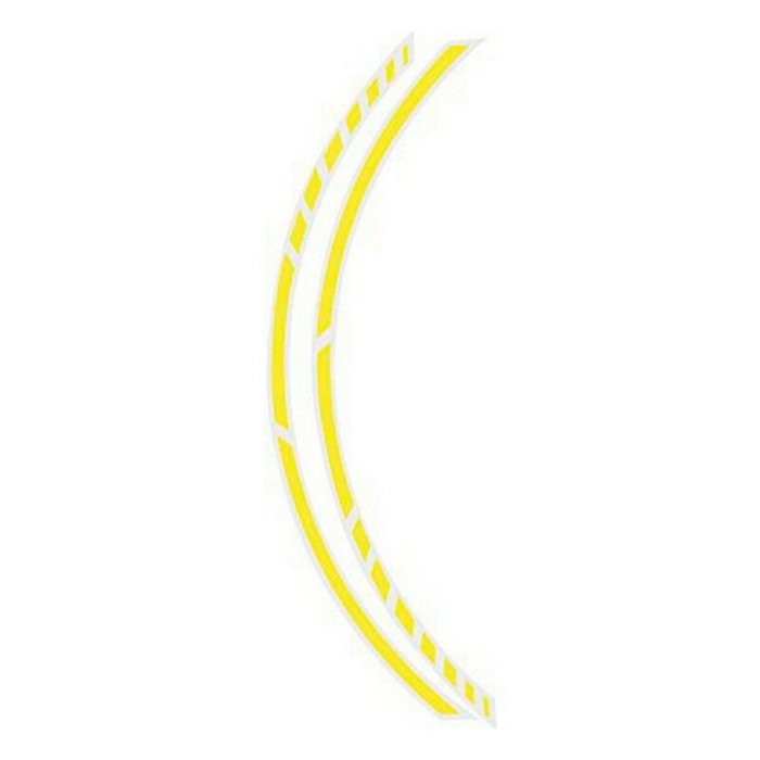 Foliatec PIN Striping Racing Jaune Néon 14 Bandes de 7 mm x 41 cm