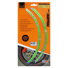 Foliatec Pin Striping Racing Néon Vert 14 Bandes 7 mm X 41 cm FO34448