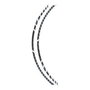Foliatec PIN Striping Racing Structure Carbone 14 Bandes de 7 mm x 41 cm