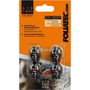 Foliatec Aircaps Tappe De Valve Skull Noire Avec Yeux Rouges 4 Pièces FO32703