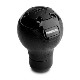 Momo Pomo Momo Noir MOMPONERO000BLKL - Cuir et Aluminium