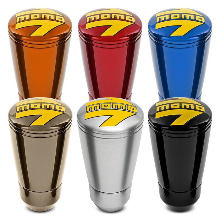 Momo Pomo Momo Alu Sk-50 Glossy Noir MOMPOSK50BLKLUCL