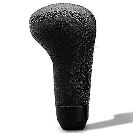 Momo MOM15511611111L Pomo Anat. Long Noir Cuir Pommeau Levier Vitesses