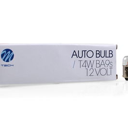 M-Tech MTECZ13 Lampe Halogène BA9s 12V 4W Claire 300h 10 Unités
