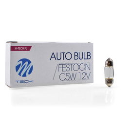 M-Tech Sv8.5-8 12 V-5 W 11x31 C5 W Lampe Halogène 5W 12V 10 Unités