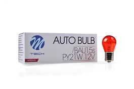 M-Tech MTECZ36 Lampe Halogène 12V 21W PY21W BAU15S Ambre 10 Unités