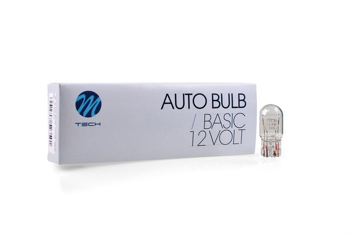 M-Tech MTECZ46 Lampe Halogène W21/5W T20 W3x16q Clair 12V 300h 10 Unités M-Tech MTECZ46 Lampe Halogène W21/5W T20 W3x16q Clair 12V 300h 10 Unités