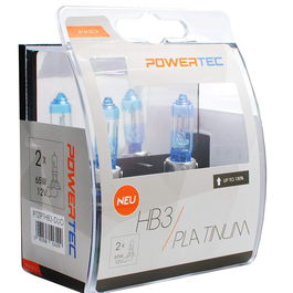 PowerTec Platinum +130% Hb3 12 V Duo MTECPTZPTHB3-DUO Ampoule Halogène 65W