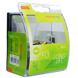 M-Tech Powertec Lampe H3 12V 55W Long Life Duo MTECPTZLL3-DUO
