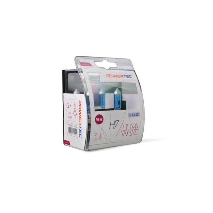 M-Tech PowerTec Ultra White H7 12V 55W Duo