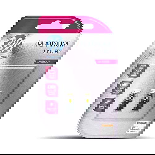 M-Tech Blister 2X Led L809W W5 6XSmd Blanc M-Tech Blister 2X Led L809W W5 6XSmd Blanc