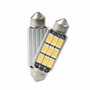 M-Tech Lampe LED L816W C5W 41mm 9xSMD5630 Blanc Froid (Pack de 2)