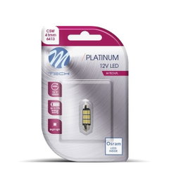 M-Tech Ampoule LED L816W C5W 41MM 9XSMD5630 Blanc Chaud