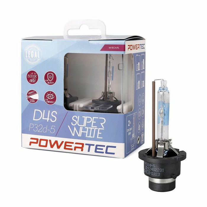 Ampoule pour voiture M-Tech MTECPTZSWD4S-DUO 35 W 5000K D4S