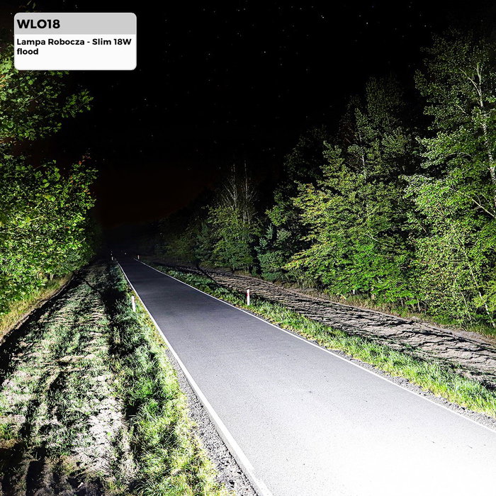 M-Tech Slim 18 W Flood Projecteur LED 1000lm IP67 MTECWLO18