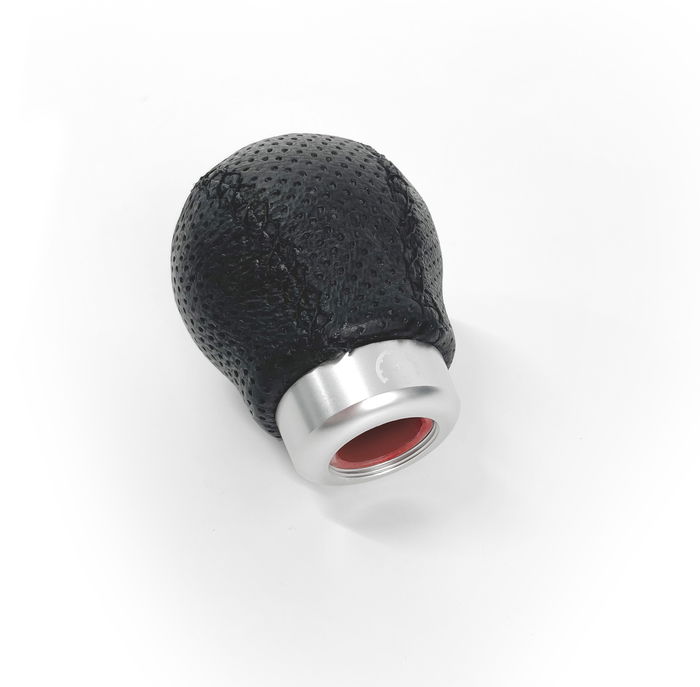 Occ Sport Poigne De Levier De Vitesse En Cuir Noir Rond Occ Motorsport OCCPOM002