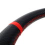 Occ Motorsport Volant Décalé Modèle Track Vinyle Carbone Look Bras Noirs
