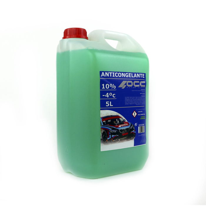 Occ Motorsport Antigel Vert 10% -4ºC 5 Litres OCC3536