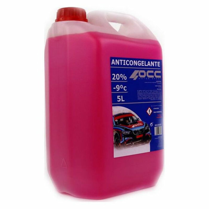 Occ Motorsport Antigel Rose 20% -9ºC 5 L