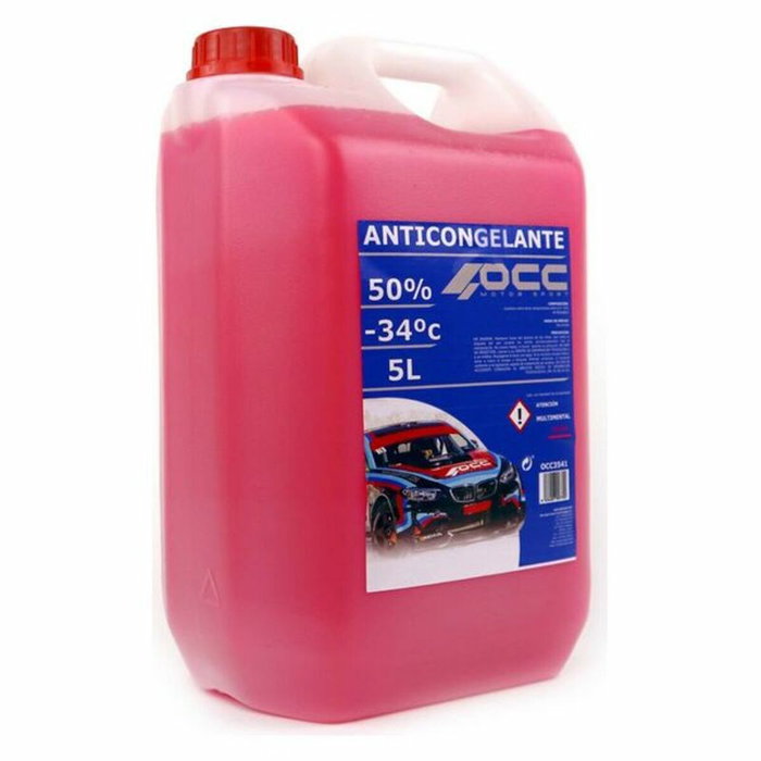 Occ Motorsport Antigel Organique Rose G12 50% 5L Occ Motorsport Antigel Organique Rose G12 50% 5L