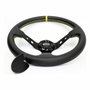 Occ Motorsport Volant Décalé Modèle Track en Cuir Artificiel Noir
