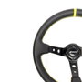 Occ Motorsport Volant Décalé Modèle Track en Cuir Artificiel Noir