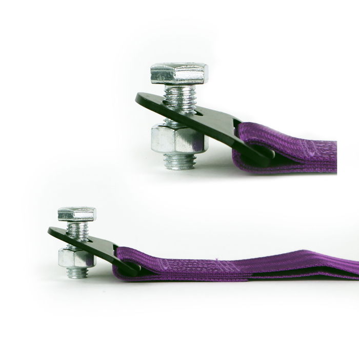 OCC Motorsport OCCRC012 Sangle De Remorquage Violet 25x5cm 3000kg Nylon