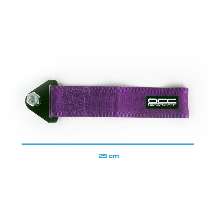 OCC Motorsport OCCRC012 Sangle De Remorquage Violet 25x5cm 3000kg Nylon