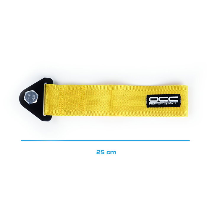 OCC Motorsport Sangle De Remorquage Jaune OCCRC014 OCC Motorsport Sangle De Remorquage Jaune OCCRC014