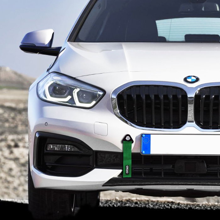 OCC Motorsport OCCRC015 Sangle De Remorquage Verte Nylon 25x5cm 3000kg OCC Motorsport OCCRC015 Sangle De Remorquage Verte Nylon 25x5cm 3000kg