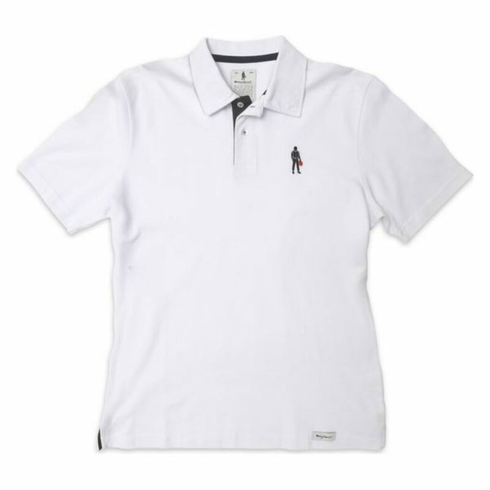 Omp Polo Driver Icon blanc Taille S Omp Polo Driver Icon blanc Taille S