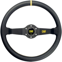 Omp Volant Rally Cuir 350 mm Noir 2 Bras OMPOD0-1950-071
