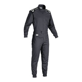 OMP Combinaison De Course Summer-K Kart Pour Enfants Noir Taille 150 Monocouche Coton Karting Indoor