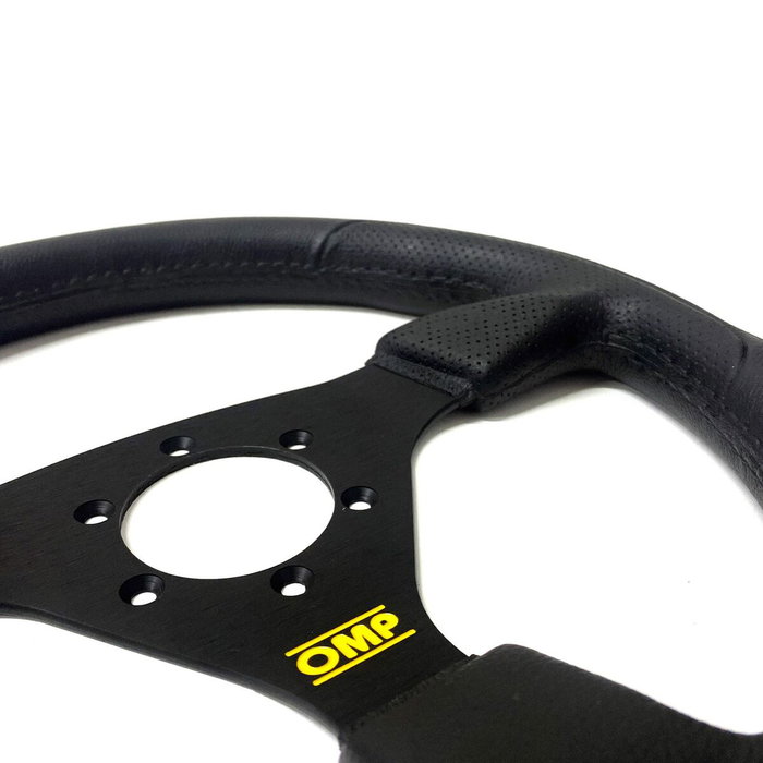 OMP RACING GP Volant en polyuréthane noir 330mm