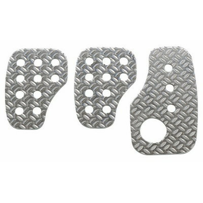 OMP Set de 3 pédales en aluminium sablé OMP Set de 3 pédales en aluminium sablé