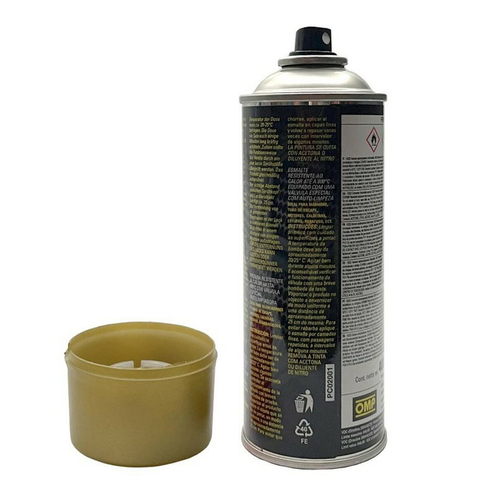 OMP Peinture en spray pour pinces de frein Doré