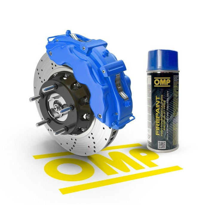 OMP Peinture en spray bleu pour étriers de frein