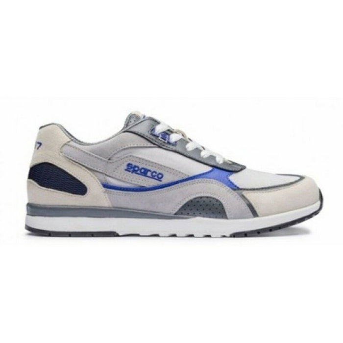 Sparco SL-17 Baskets Casual Homme - Taille 36 - Bleu et Argent