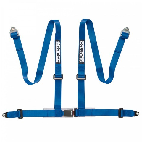Sparco 4 Fix Puntes Harnais Vis Fi S04604BV1AZ Ceintures de Sport 4 Points 2" Homologation Routière ECE Sparco 4 Fix Puntes Harnais Vis Fi S04604BV1AZ Ceintures de Sport 4 Points 2" Homologation Routière ECE