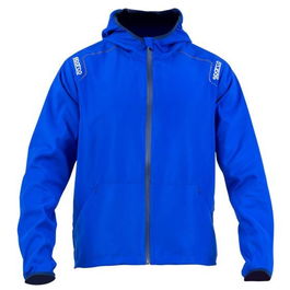 Sparco Nouveau Wind Stopper Bleu Taille L Veste Résistante à la Pluie et au Vent S02405AZ3L