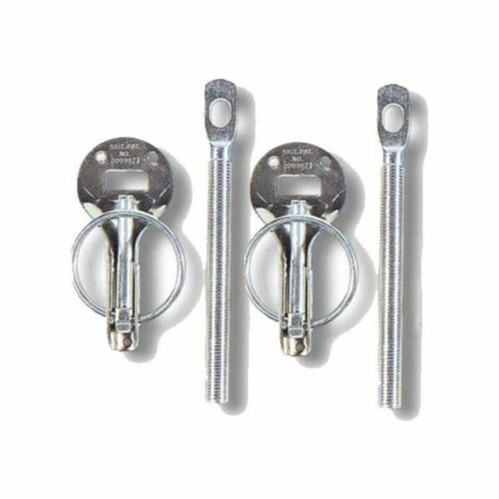 Sparco Fermeture de sécurité de capot Gris Argenté Sparco Fermeture de sécurité de capot Gris Argenté