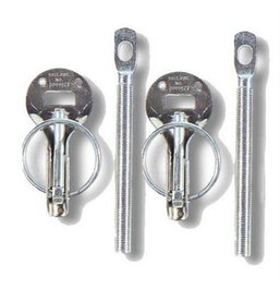Sparco Fermeture de sécurité capot gris