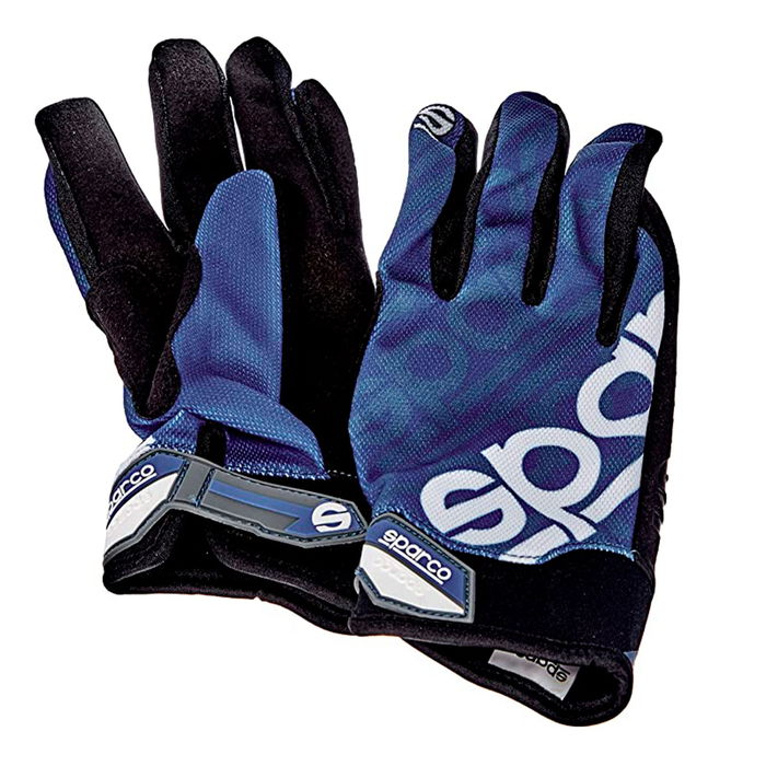 Sparco Gants Meca 3 Taille M Bleu S002093AZ2M